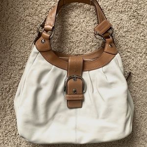 Coach Lyn Hobo Handbag - Off-White
